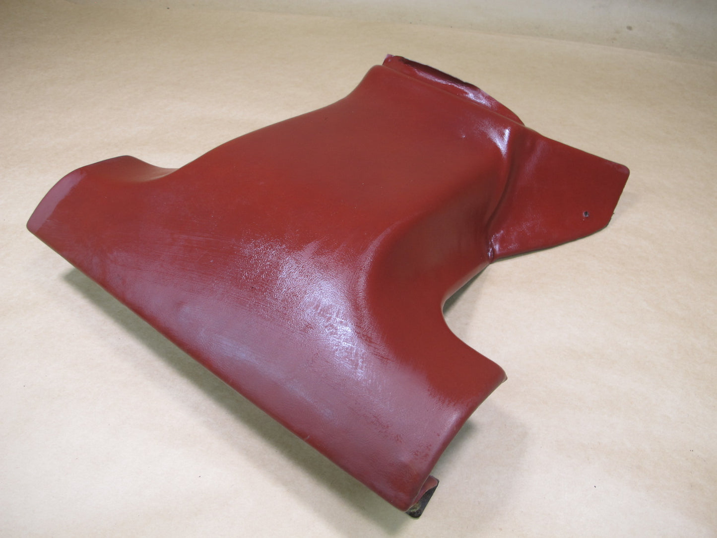 90-93 NISSAN Z32 300ZX 2+0 REAR CENTER CONSOLE TRIM COVER RED OEM