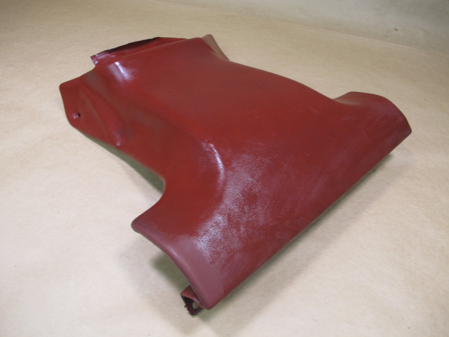 90-93 NISSAN Z32 300ZX 2+0 REAR CENTER CONSOLE TRIM COVER RED OEM