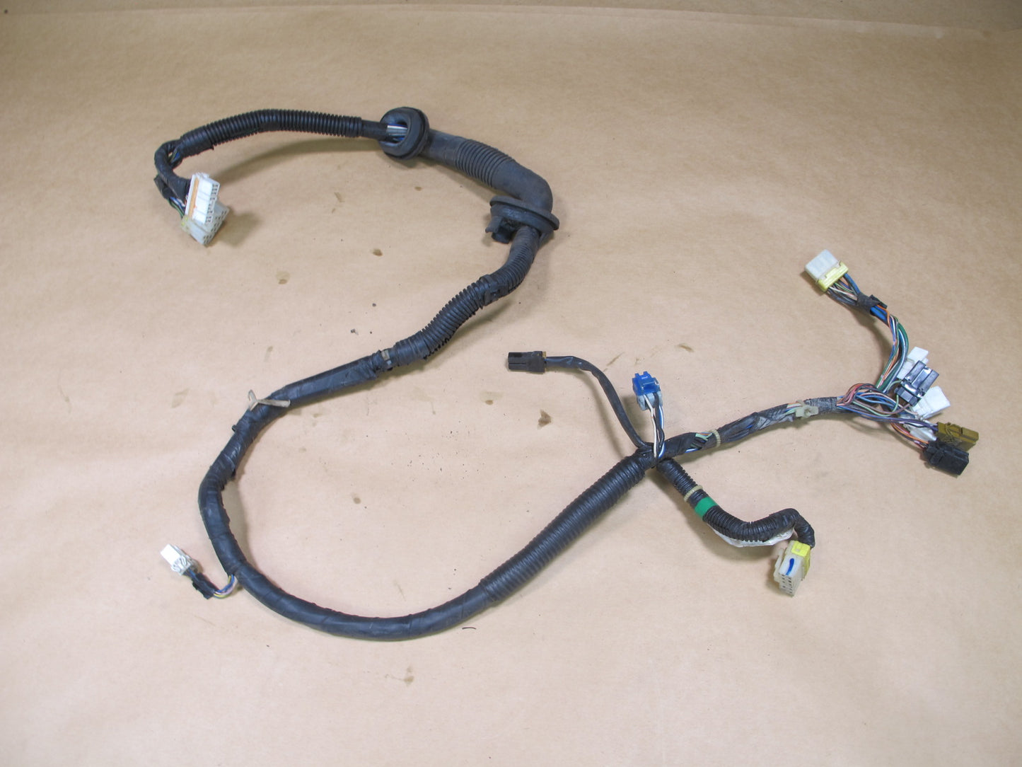 90-93 NISSAN Z32 300ZX 2+0 SET OF 2 RIGHT & LEFT DOOR WIRE WIRING HARNESS OEM