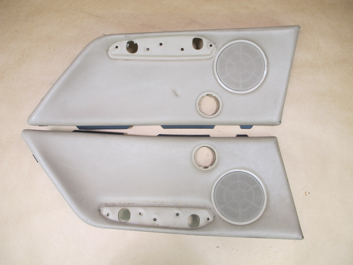 01-06 BMW E46 CONVERTIBLE SET OF 2 REAR INTERIOR TRIM COVER PANEL OEM