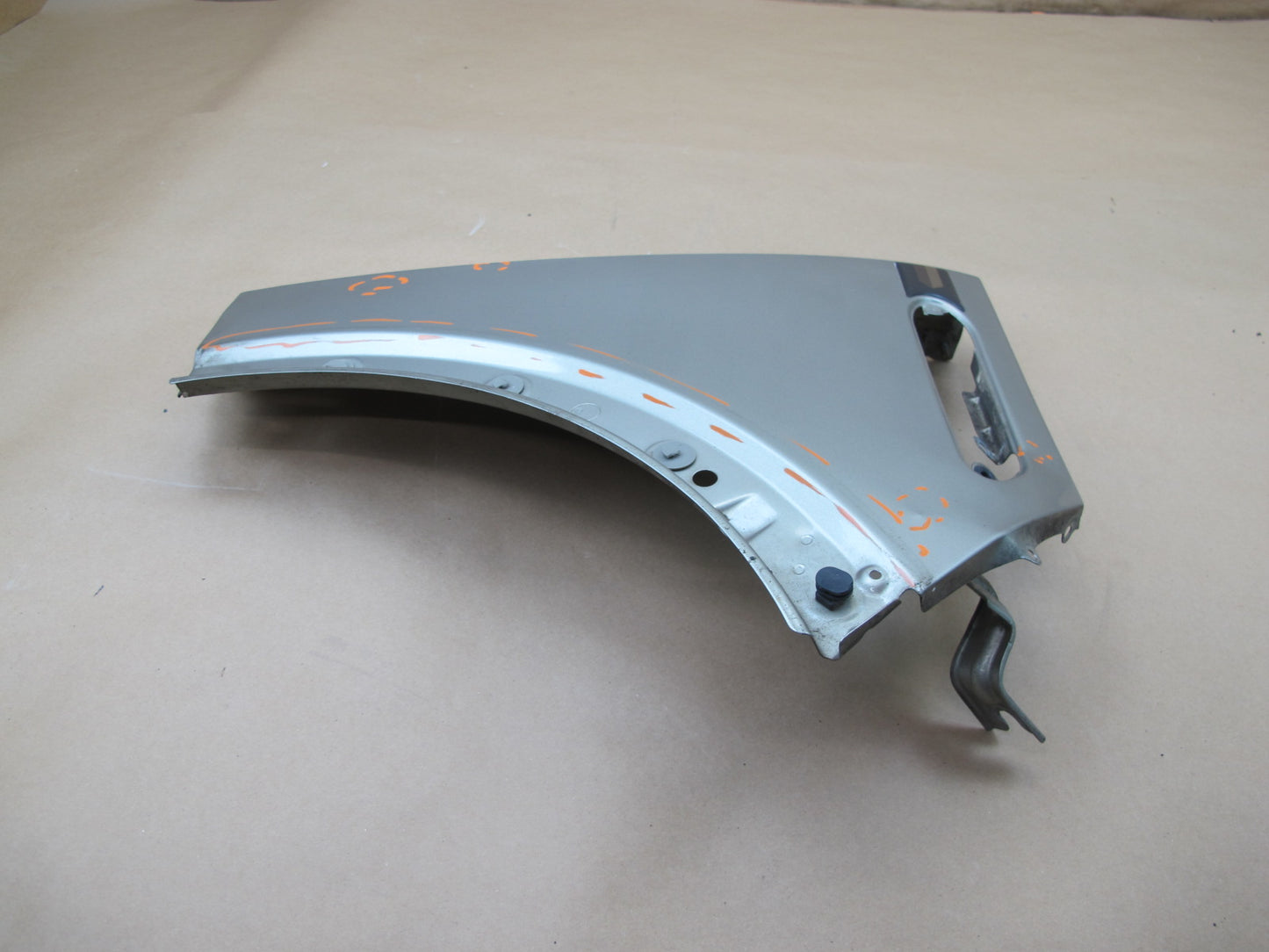 02-08 MINI COOPER R50 R53 R52 FRONT RIGHT PASS SIDE FENDER PANEL SILVER OEM