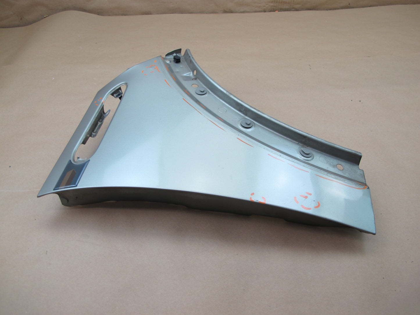 02-08 MINI COOPER R50 R53 R52 FRONT RIGHT PASS SIDE FENDER PANEL SILVER OEM