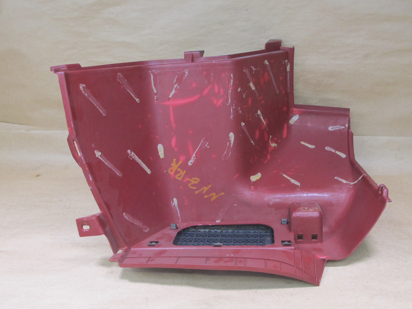 90-96 NISSAN Z32 300ZX 2+0 SET OF 2 REAR LEFT TRUNK TRIM PANEL RED OEM