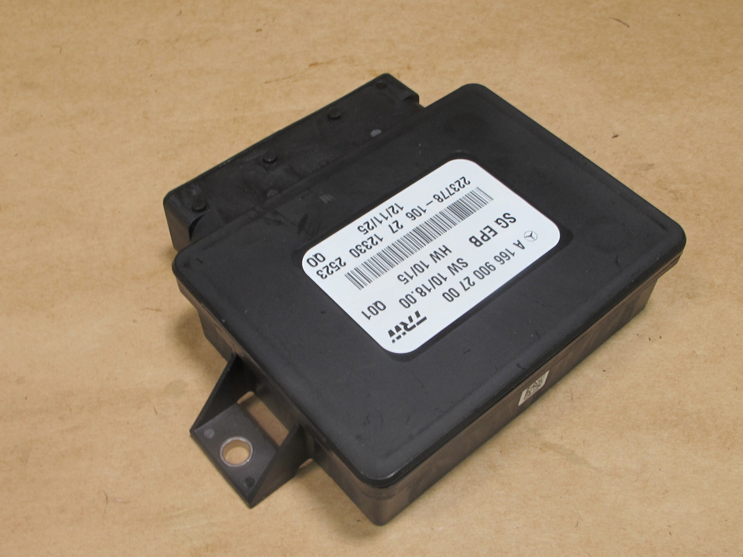 12-16 MERCEDES X166 W166 GL ML-CLASS PARKING BRAKE CONTROL MODULE OEM