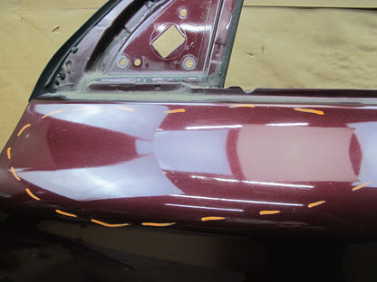 2014-2015 INFINITI QX60 FRONT LEFT DRIVER SIDE DOOR SHELL PANEL RED