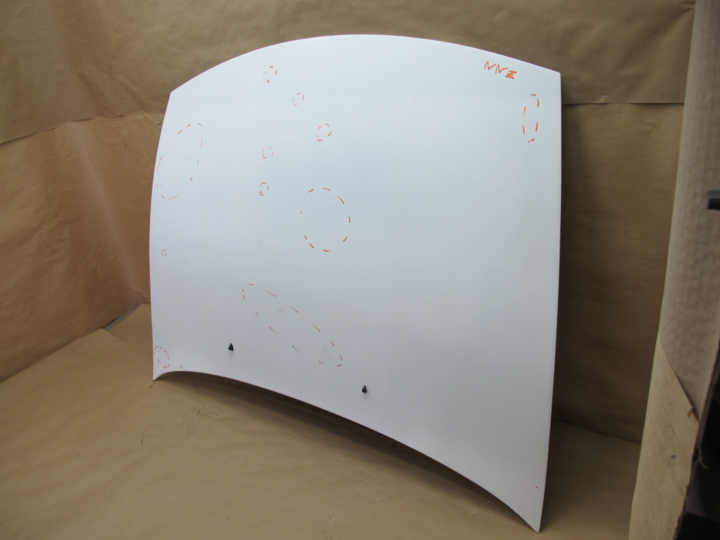 90-96 NISSAN Z32 300ZX FRONT HOOD BONNET SHELL COVER PANEL WHITE OEM