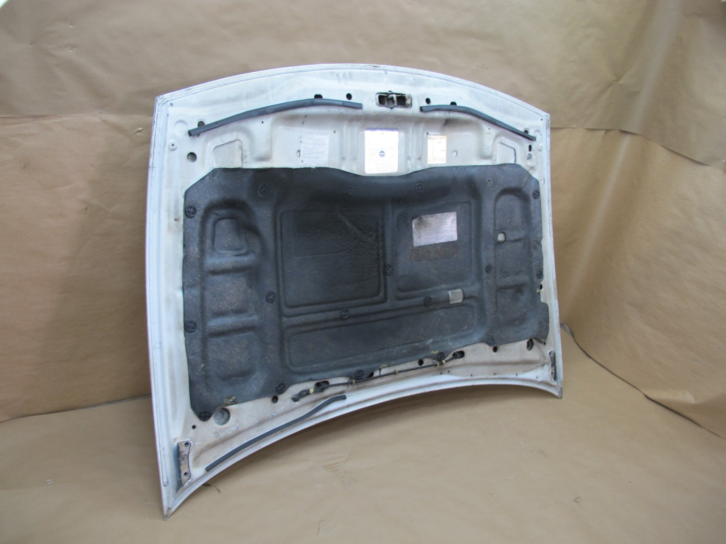 90-96 NISSAN Z32 300ZX FRONT HOOD BONNET SHELL COVER PANEL WHITE OEM