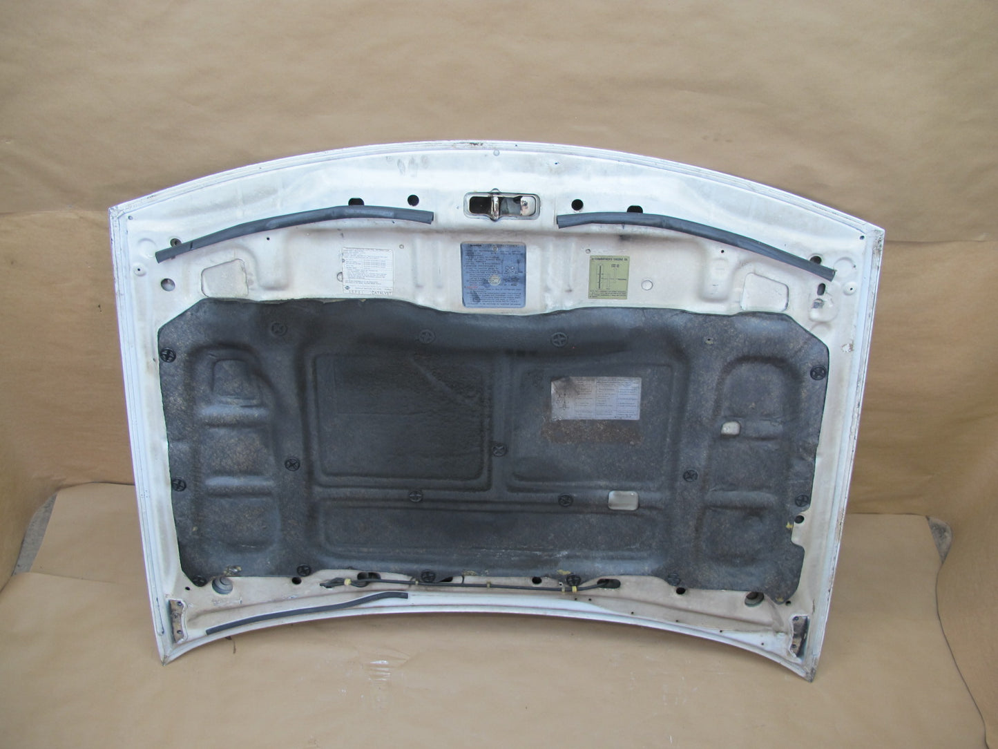 90-96 NISSAN Z32 300ZX FRONT HOOD BONNET SHELL COVER PANEL WHITE OEM