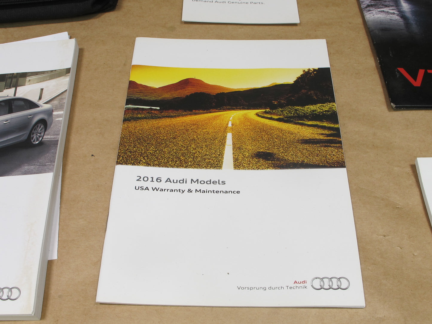 2016 AUDI B8 A4 S4 USER OPERATOR OWNER GUIDE MANUAL BOOK SET W CASE OEM