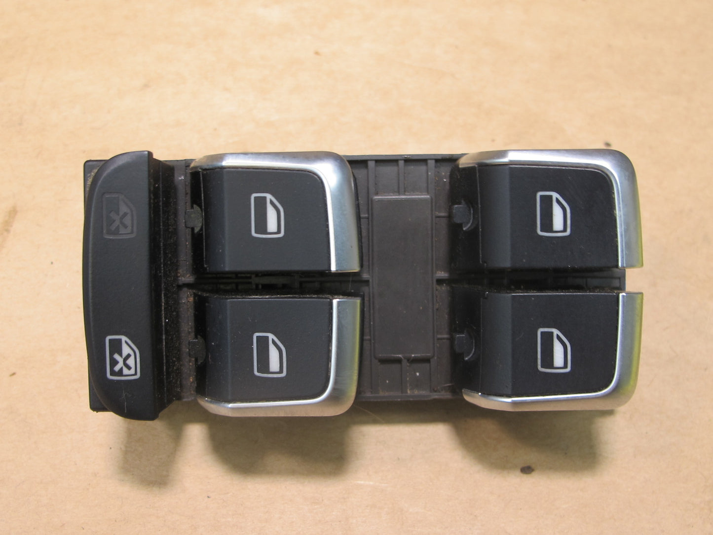 13-16 AUDI B8 A4 S4 FRONT LEFT DOOR MASTER POWER WINDOW BUTTON SWITCH OEM