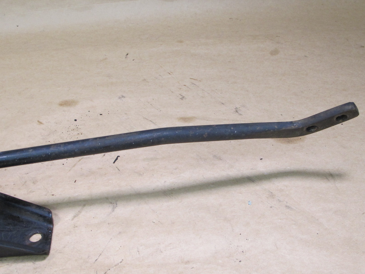 86-89 MITSUBISHI STARION INTERCOOLER FRONT LEFT STRUT ROD & BRACKET ASSY OEM