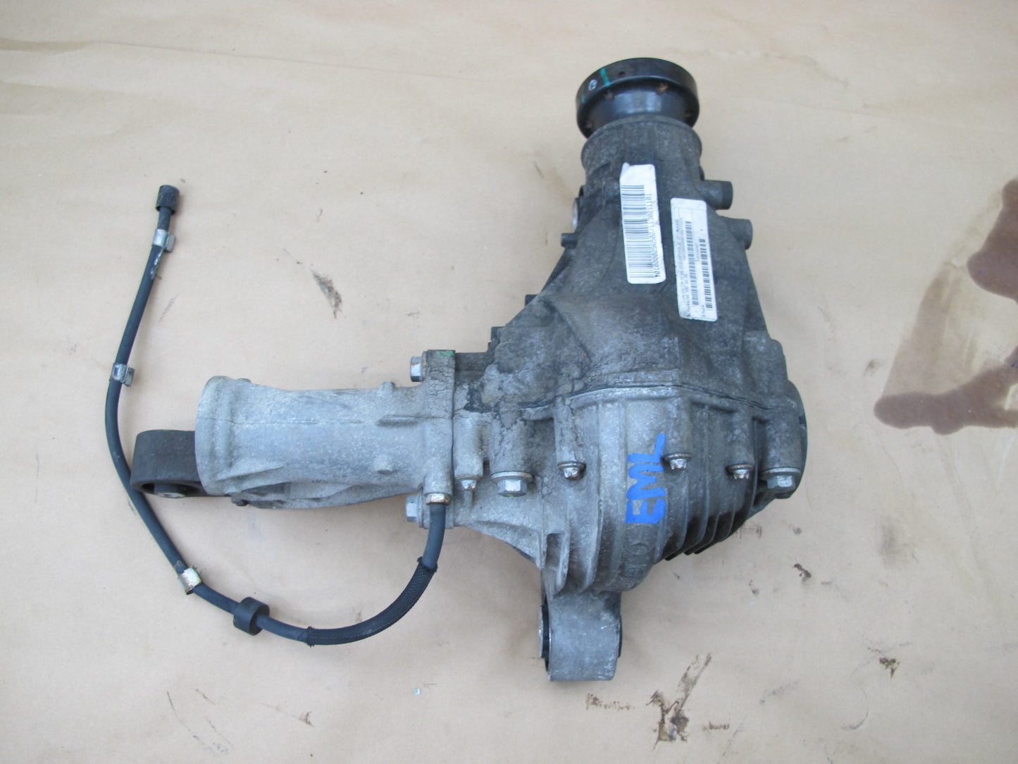 12-15 MERCEDES W166 ML DIESEL FRONT AXLE DIFFERENTIAL CARRIER RATIO 3.27 OEM