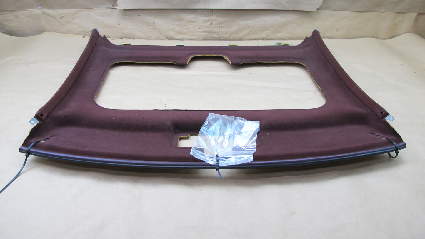 87-89 MITSUBISHI STARION CONQUEST TOP ROOF HEADLINER TRIM COVER PANEL RED OEM