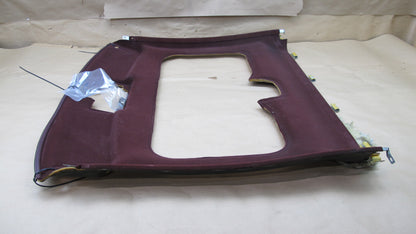 87-89 MITSUBISHI STARION CONQUEST TOP ROOF HEADLINER TRIM COVER PANEL RED OEM