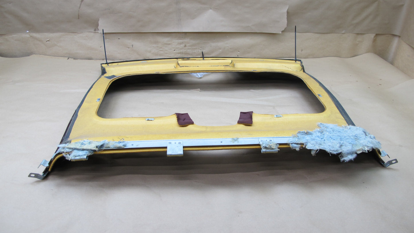 87-89 MITSUBISHI STARION CONQUEST TOP ROOF HEADLINER TRIM COVER PANEL RED OEM