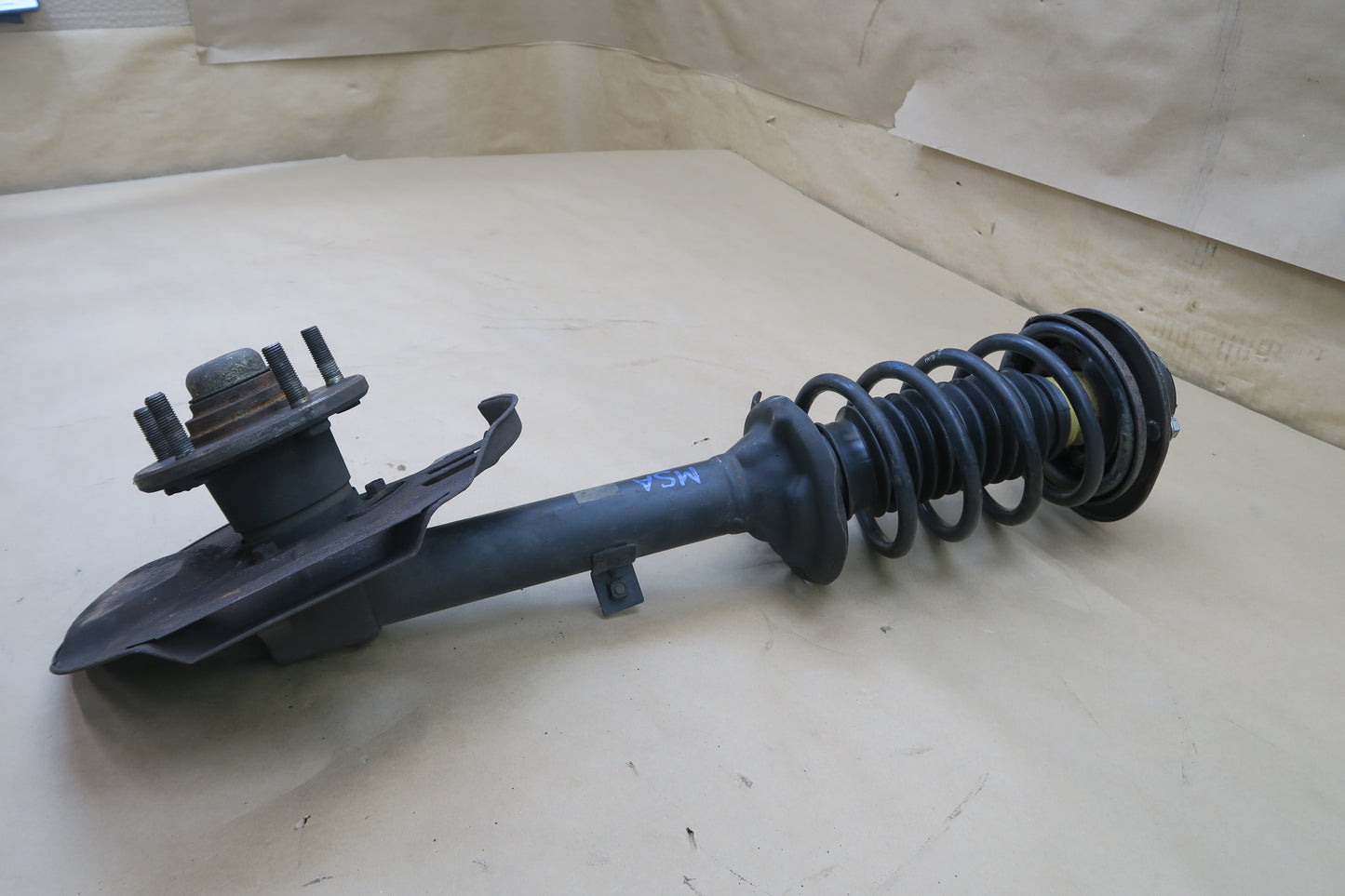 85-89 MITSUBISHI STARION FRONT RIGHT & LEFT SPINDLE KNUCKE STRUT SPRING OEM