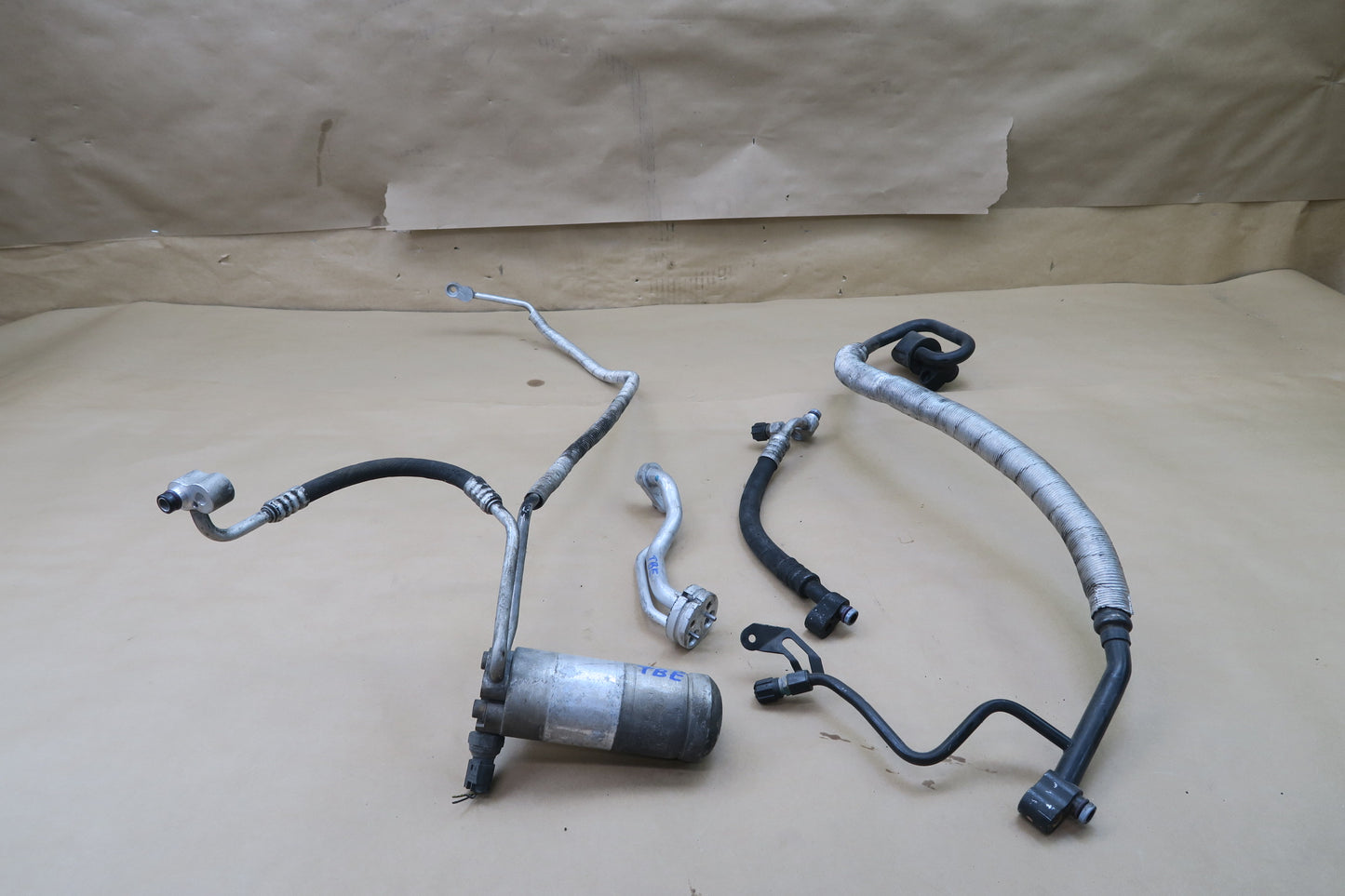 01-06 BMW E46 3-SERIES A/C AIR CONDITION HOSE PIPE LINE SET