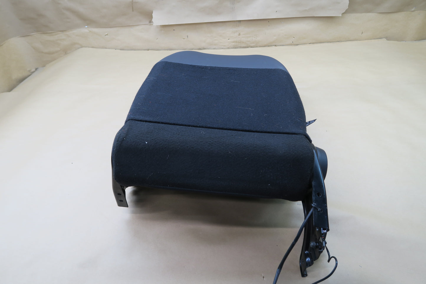 08-15 SMART FORTWO W451 FRONT LEFT SEAT UPPER BACKREST CLOTH CUSHION OEM