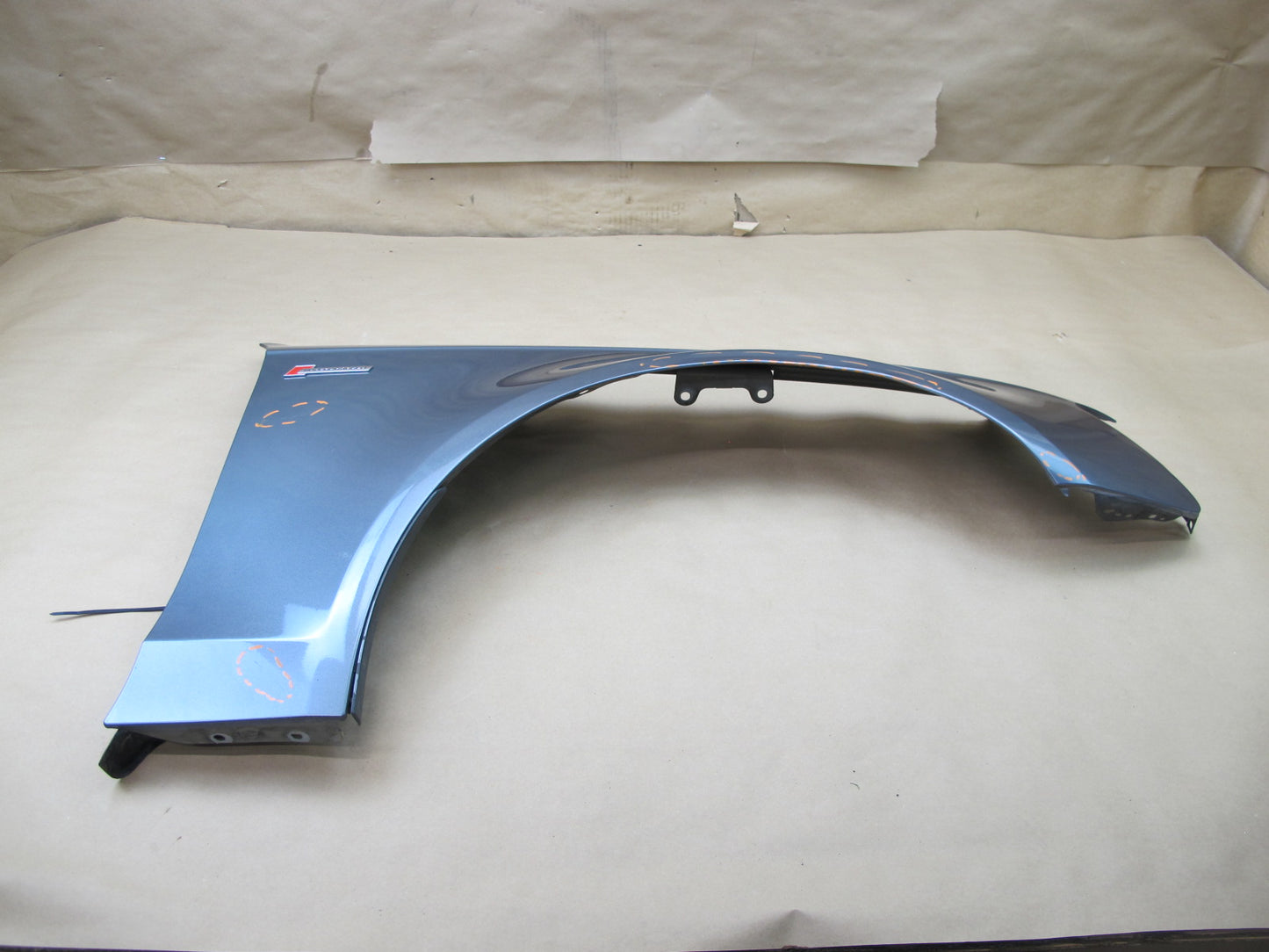 13-16 AUDI B8 A4 S4 FRONT RIGHT FENDER SHELL PANEL COVER OEM