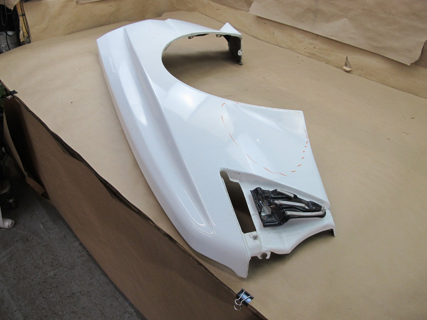 87-89 MITSUBISHI STARION CONQUEST WB FRONT LEFT FENDER SHELL PANEL COVER OEM