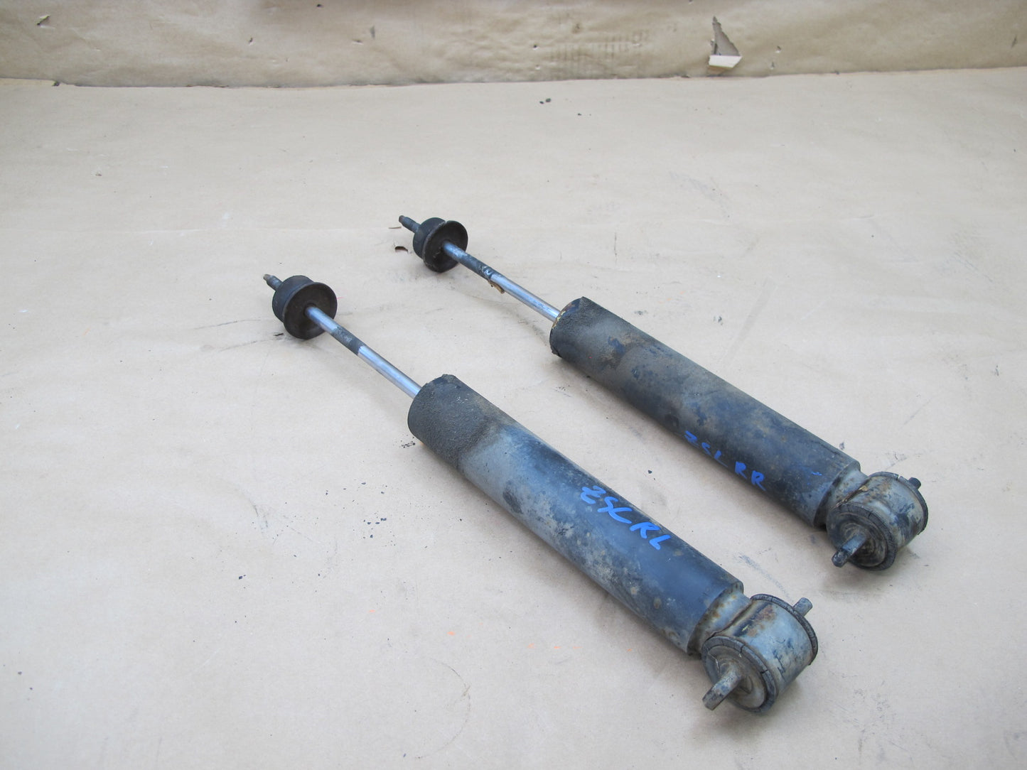 73-85 MERCEDES R107 SET OF 2 REAR LEFT & RIGHT STRUT SHOCK ABSORBER OEM