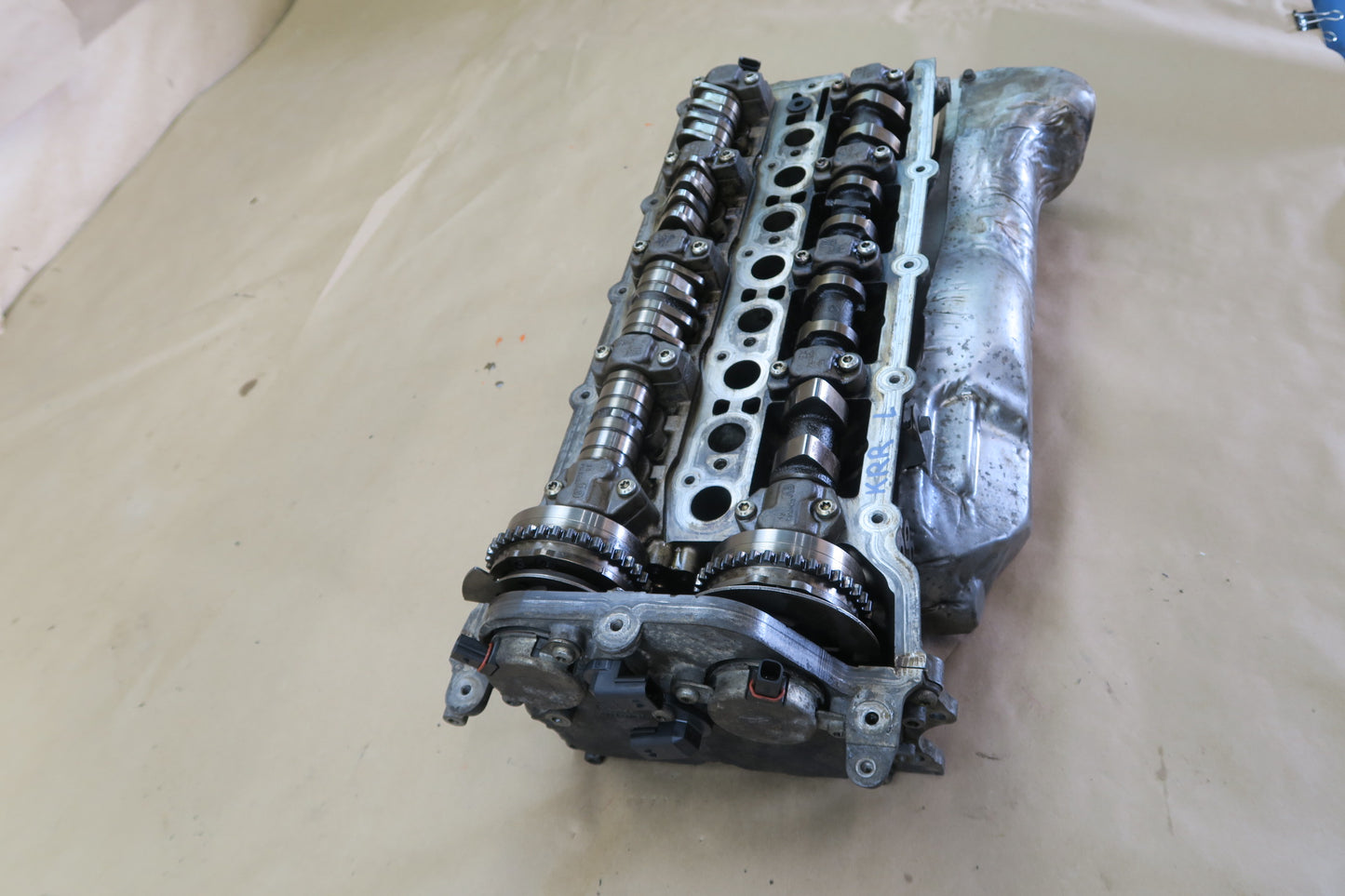 2010-2013 RANGE ROVER SPORT L320 5.0L AJ133 LEFT CYLINDER HEAD W CAMSHAFTS