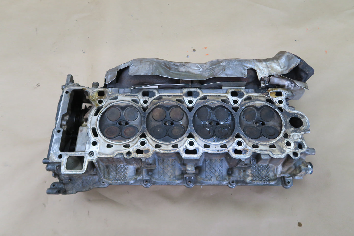 2010-2013 RANGE ROVER SPORT L320 5.0L AJ133 LEFT CYLINDER HEAD W CAMSHAFTS