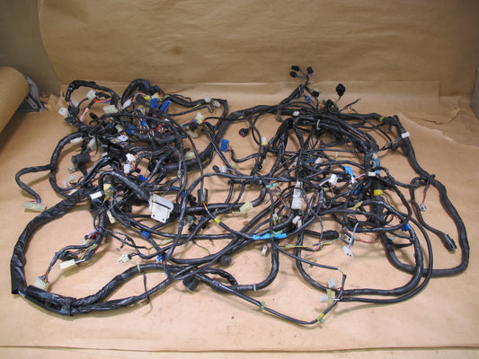 87-89 MITSUBISHI STARION FRONT & REAR WIRE WIRING HARNESS & FUSE RELAY BOX OEM