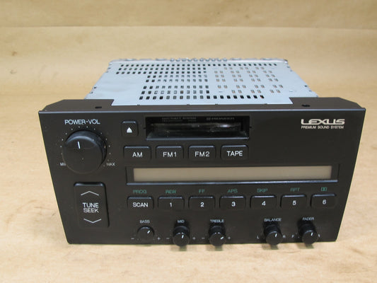 90-92 LEXUS UCF10 LS400 CASSETTE RADIO RECEIVER PLAYER 86120-50020 OEM