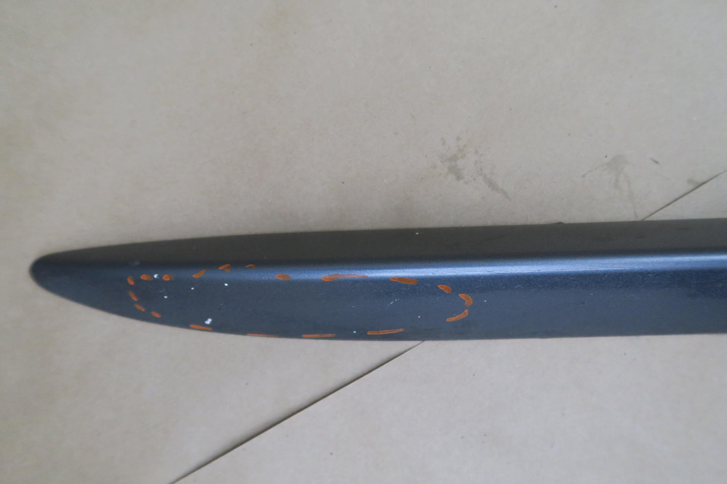 09-16 AUDI B8 A4 S4 LEFT SIDE SKIRT ROCKER TRIM MOLDING 8K0854931A OEM