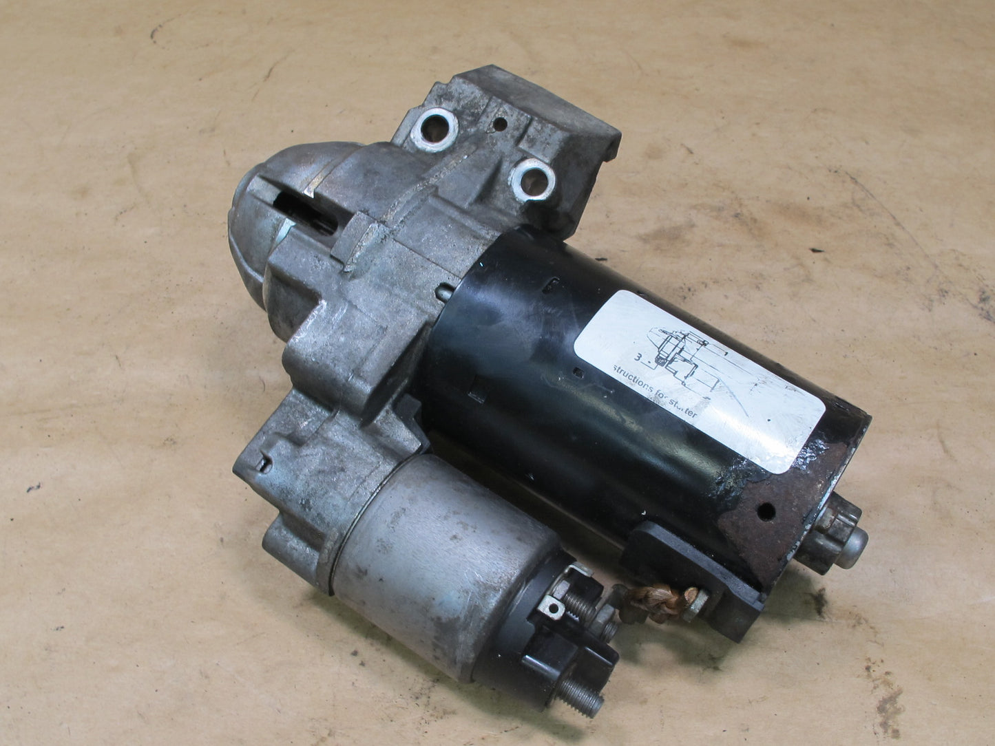 14-18 BMW F30 F31 DIESEL ENGINE STARTER MOTOR 8574102 OEM