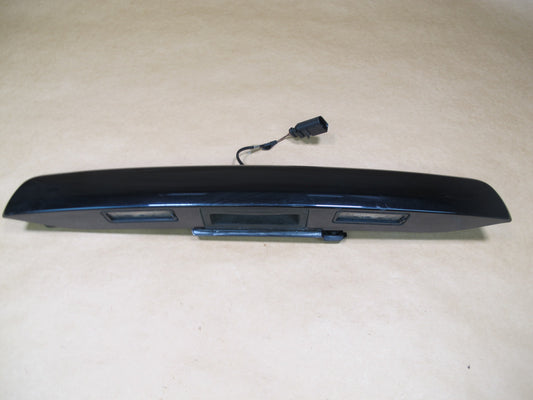 2011-2018 PORSCHE CAYENNE 958 REAR TRUNK LID FINISHER TRIM HANDLE W LIGHTS