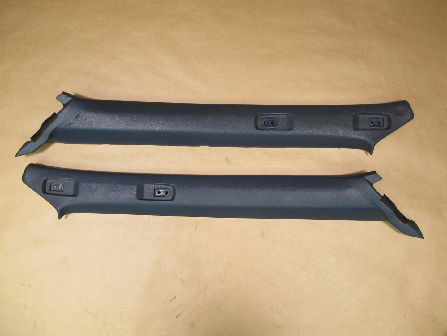 86-92 TOYOTA SUPRA MK3 SET OF 2 FRONT INTERIOR A PILLAR TRIM COVER PANEL BLUE