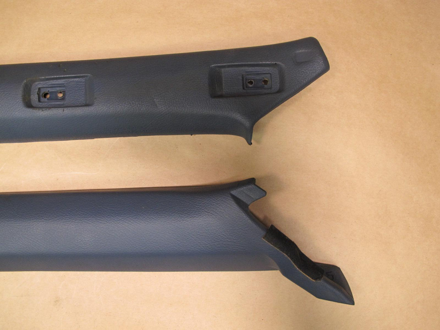 86-92 TOYOTA SUPRA MK3 SET OF 2 FRONT INTERIOR A PILLAR TRIM COVER PANEL BLUE