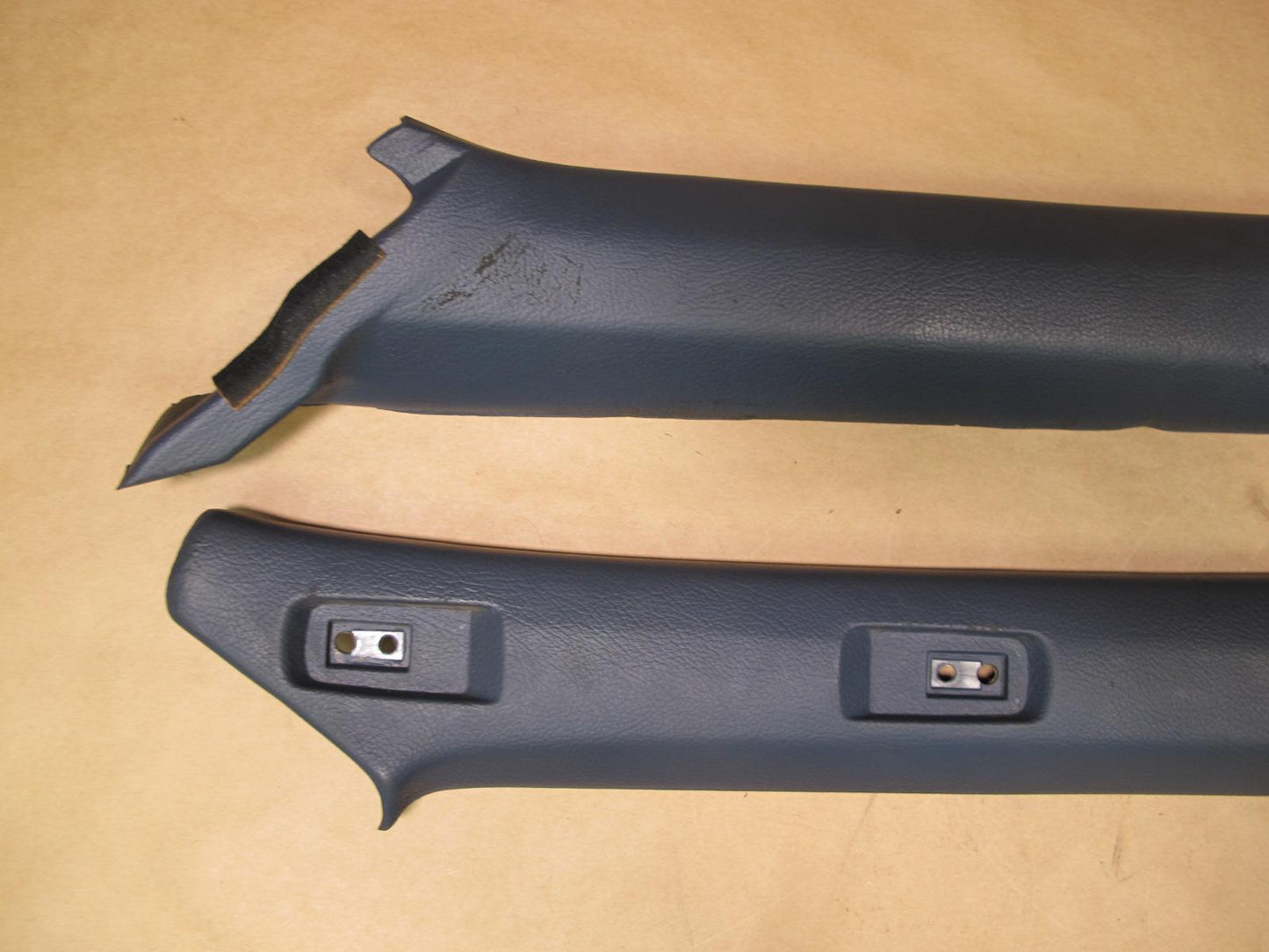 86-92 TOYOTA SUPRA MK3 SET OF 2 FRONT INTERIOR A PILLAR TRIM COVER PANEL BLUE