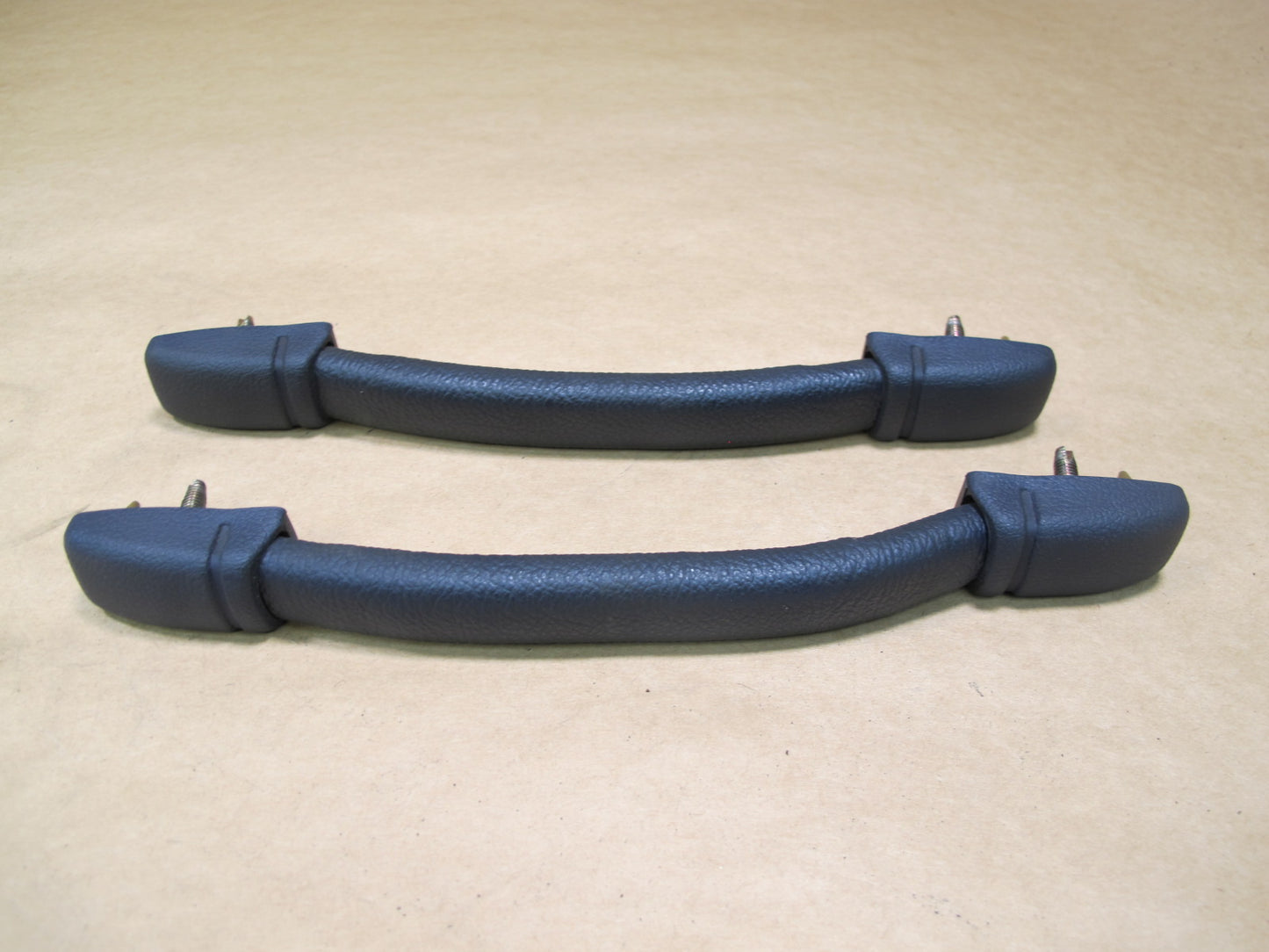 86-92 TOYOTA SUPRA MK3 SET OF 2 LEFT & RIGHT A PILLAR GRAB HANDLE BLUE OEM