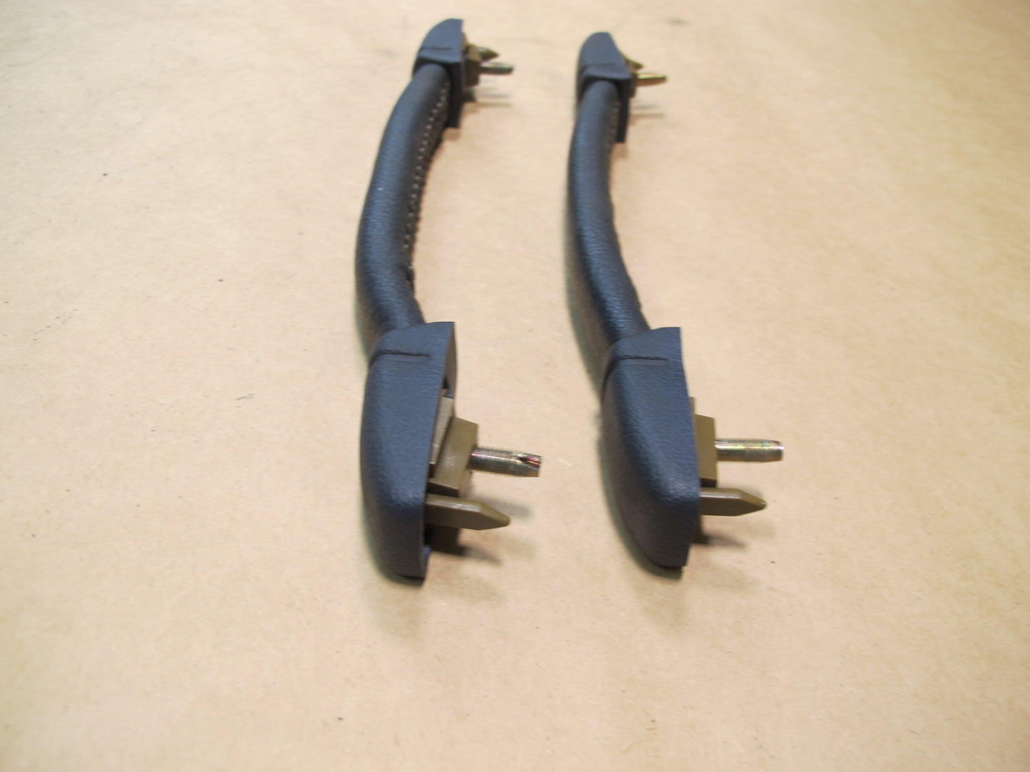 86-92 TOYOTA SUPRA MK3 SET OF 2 LEFT & RIGHT A PILLAR GRAB HANDLE BLUE OEM