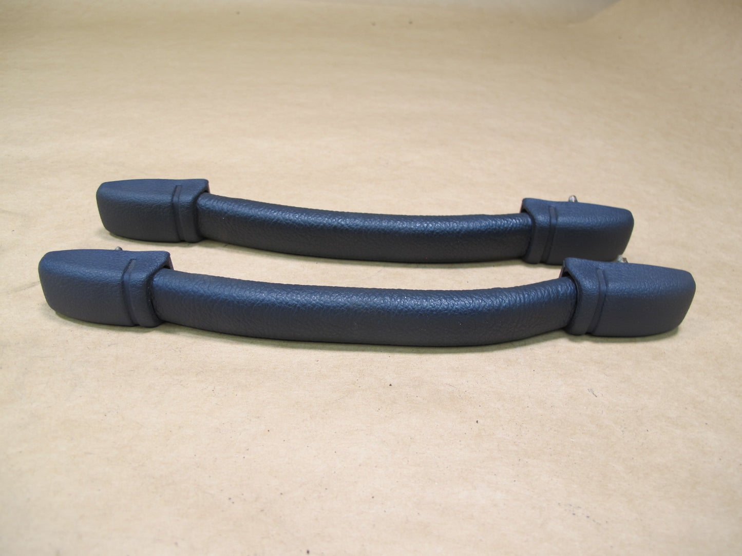 86-92 TOYOTA SUPRA MK3 SET OF 2 LEFT & RIGHT A PILLAR GRAB HANDLE BLUE OEM