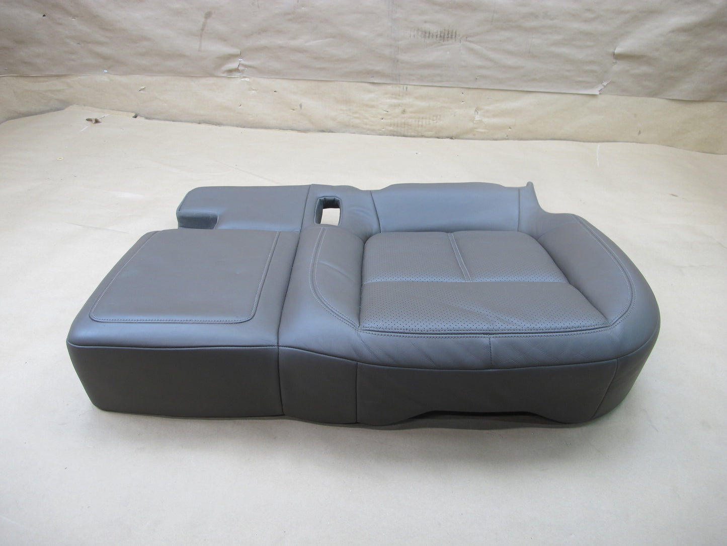 2011-2018 PORSCHE CAYENNE 958 REAR SEAT LEFT LOWER LEATHER CUSHION