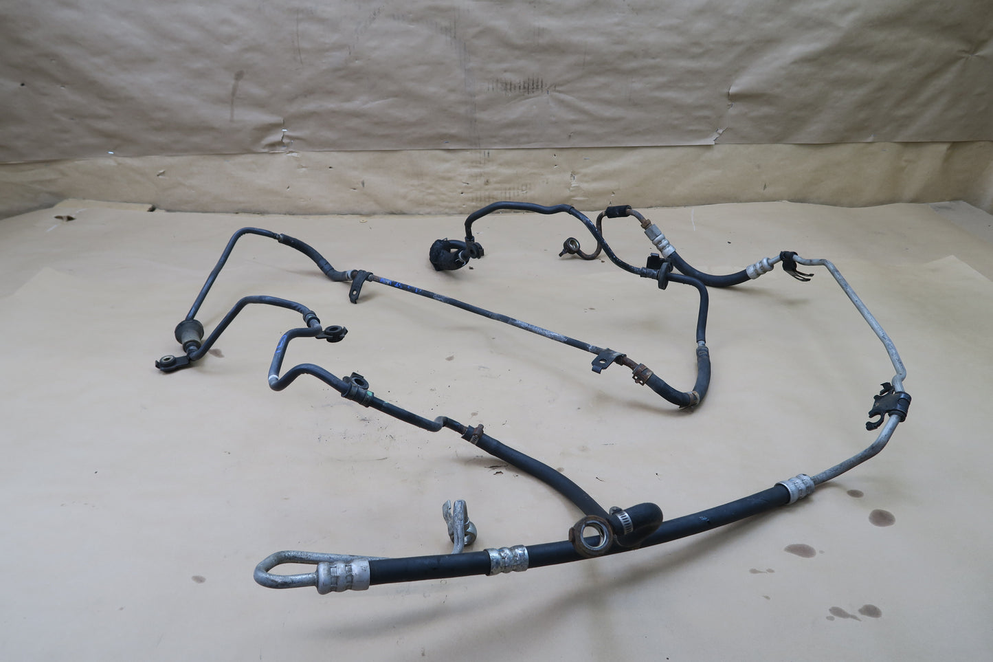 90-94 LEXUS UCF10 LS400 POWER STEERING HOSE PIPE LINE SET OEM