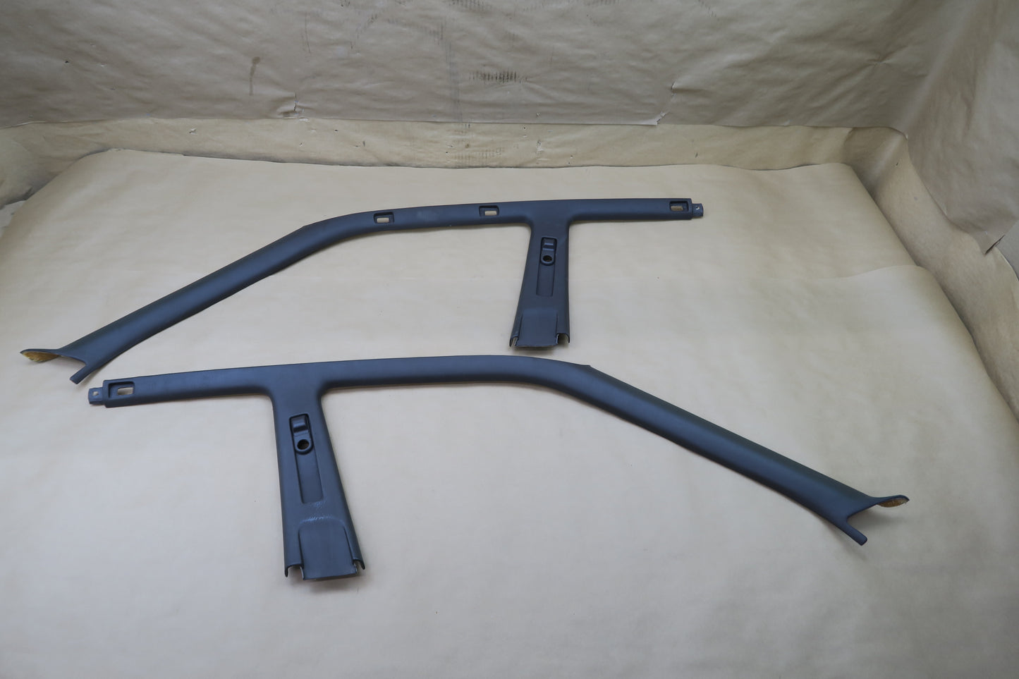 90-94 LEXUS UCF10 LS400 SET OF 2 INTERIOR B PILLAR WINDOW FRAME TRIM PANEL OEM