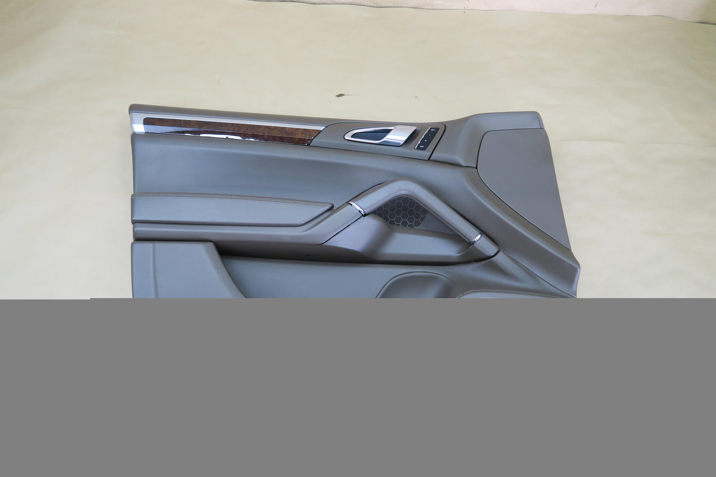 2011-2018 PORSCHE CAYENNE 958 FRONT DOOR INTERIOR TRIM COVER PANEL SET OF 2