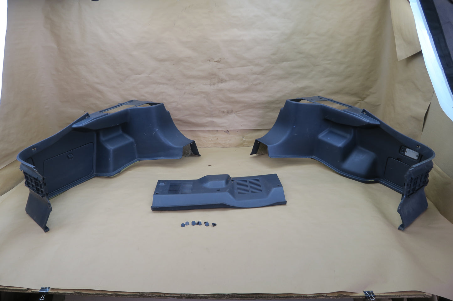 86-88 TOYOTA SUPRA MK3 SET OF 3 REAR TRUNK CARGO HATCH TRIM COVER PANEL OEM