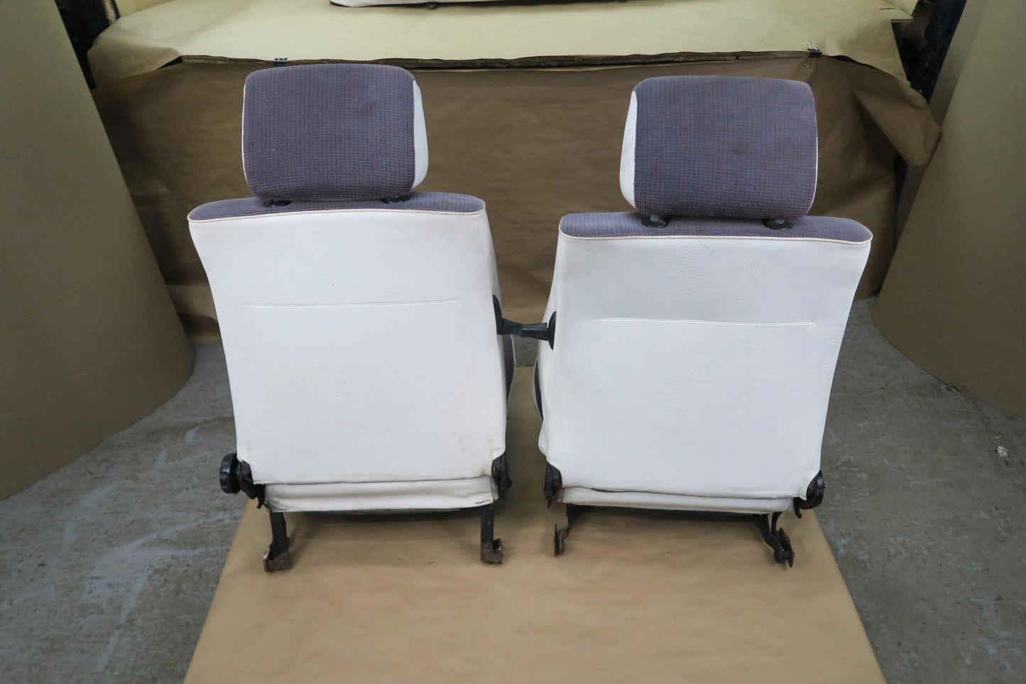 85-93 VOLKSWAGEN VW GOLF RABBIT MK1 CABRIOLET FRONT & REAR SEAT SET OEM