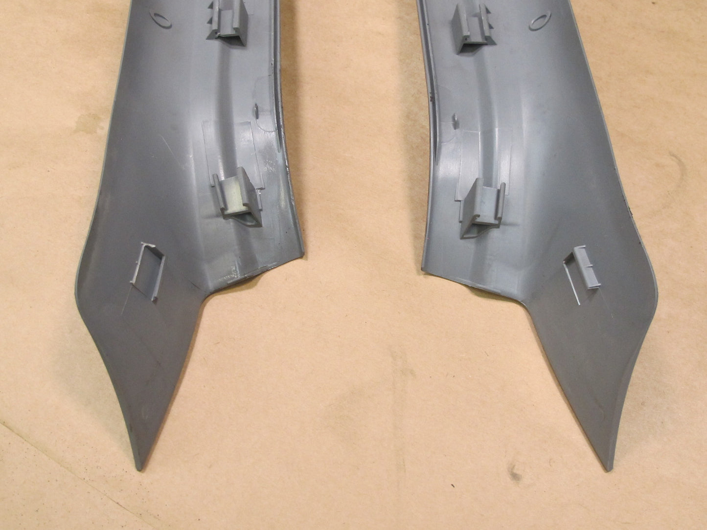 01-06 BMW E46 CONVERTIBLE SET OF 2 DOOR SCUFF SILL PLATE TRIM COVER PANEL OEM