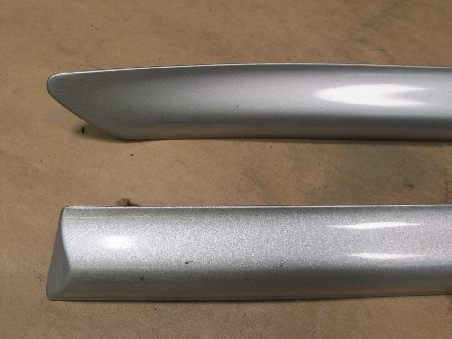 01-06 BMW E46 COUPE CONVERTIBLE SET OF 2 REAR LEFT & RIGHT FENDER MOLDING OEM