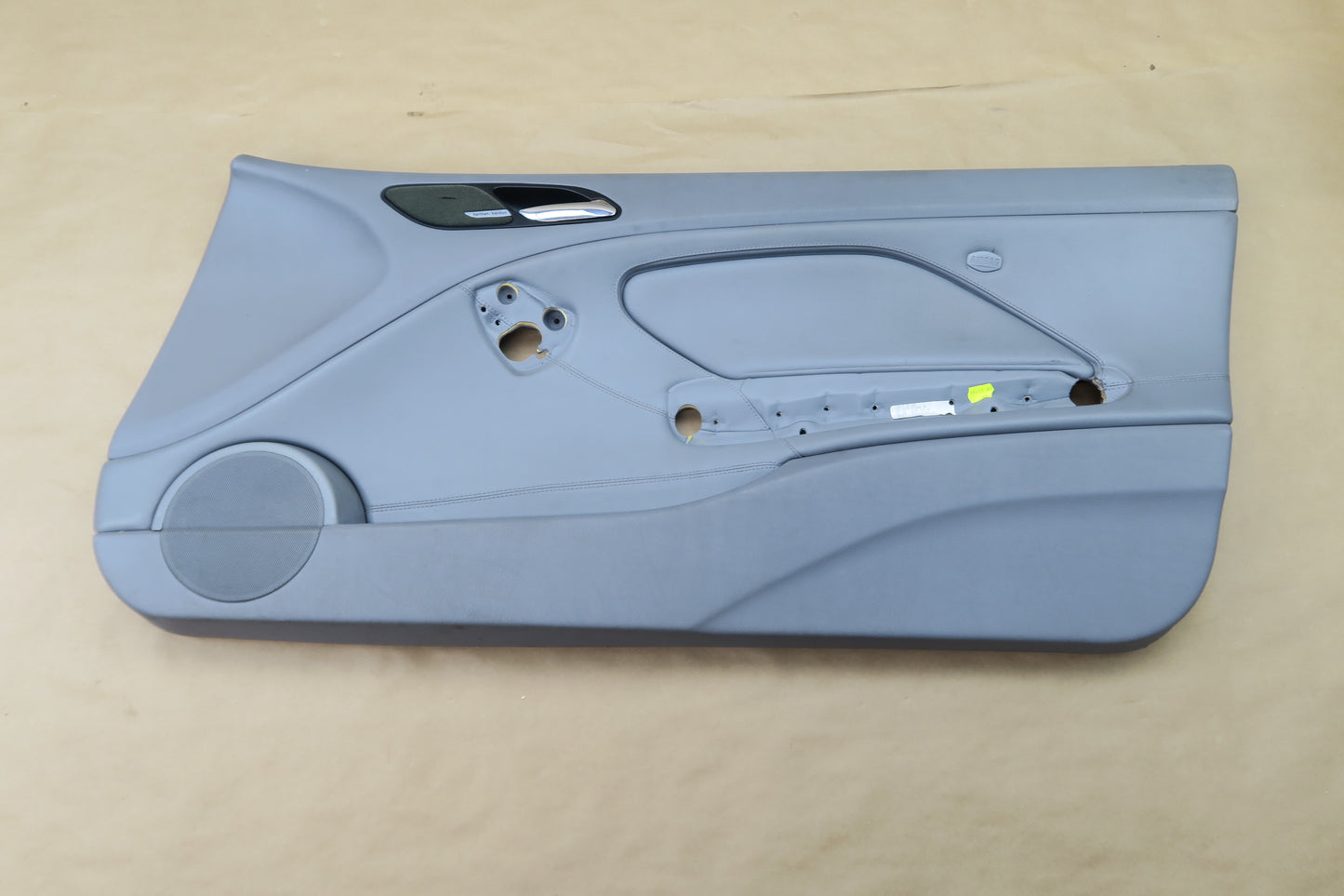 01-06 BMW E46 CONVERTIBLE SET OF 2 LEFT & RIGHT DOOR TRIM COVER PANEL GRAY OEM