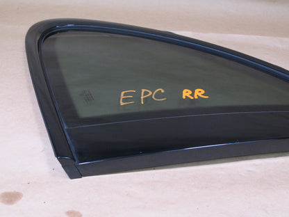 2011-2018 PORSCHE CAYENNE 958 REAR RIGHT DOOR QUARTER GLASS WINDOW