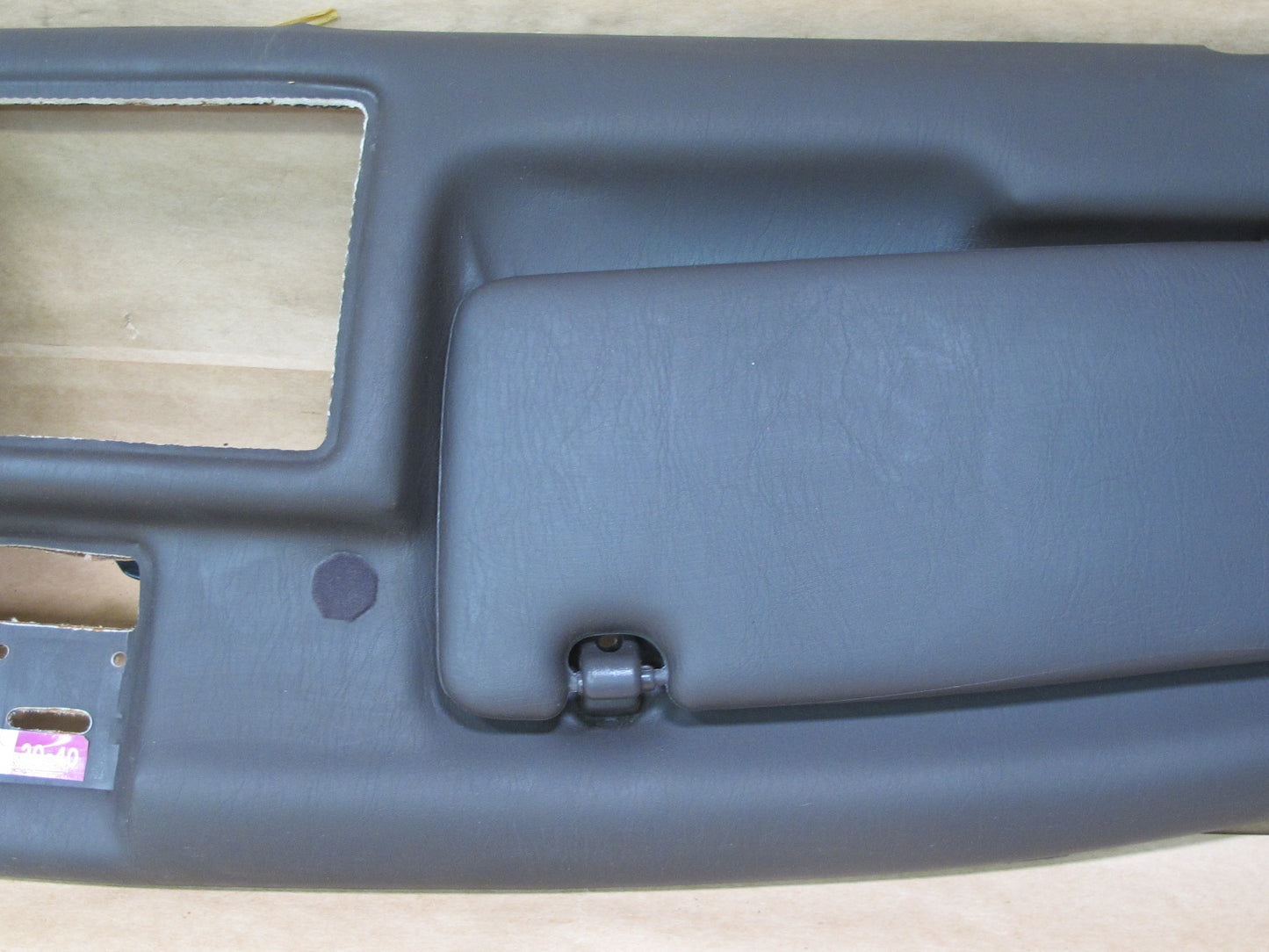 90-94 LEXUS UCF10 LS400 FRONT UPPER ROOF HEADLINER TRIM PANEL W SUN VISOR OEM