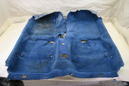 86-92 TOYOTA SUPRA MK3 FLOOR CARPET LINER COVER BLUE OEM